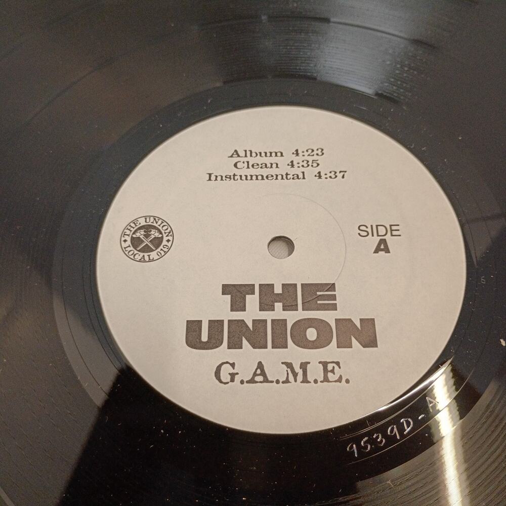 ORGANIZED RHYMES - THE UNION / Game - Roll Wit Us - VINYL LP